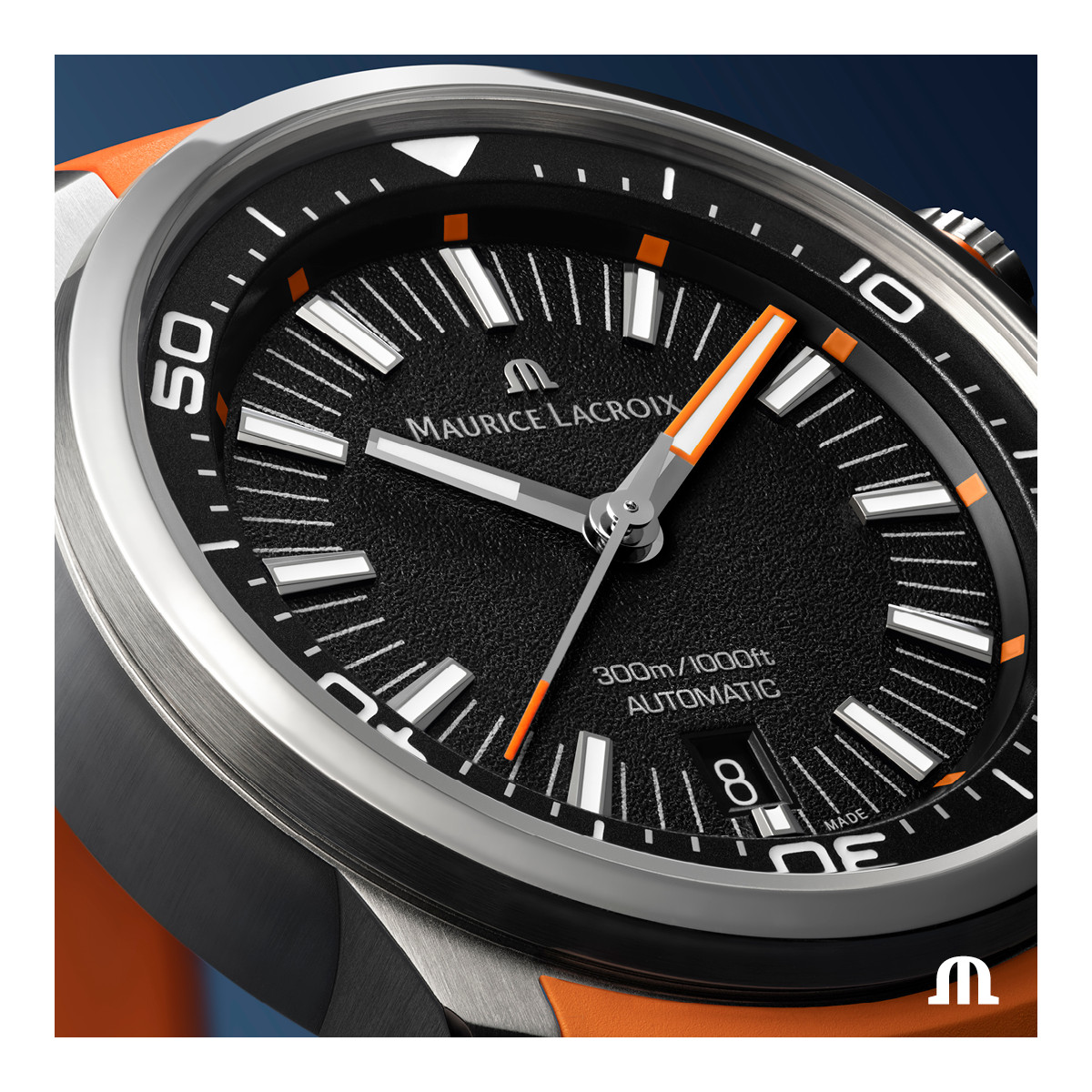 RELOJ PONTOS DIVER  MAURICE LACROIX - PT6248-SS00L-330-J