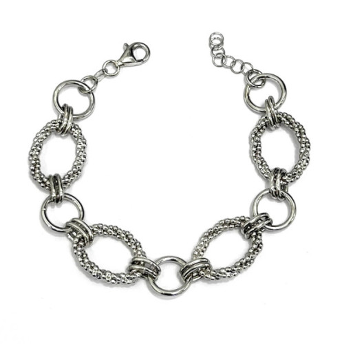 PULSERA PLATA RODIADA