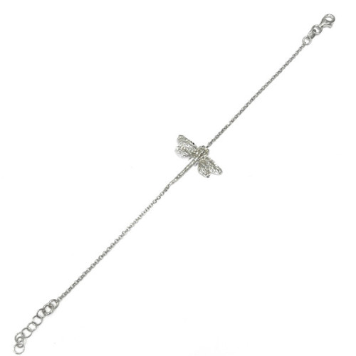 PULSERA PLATA RODIADA