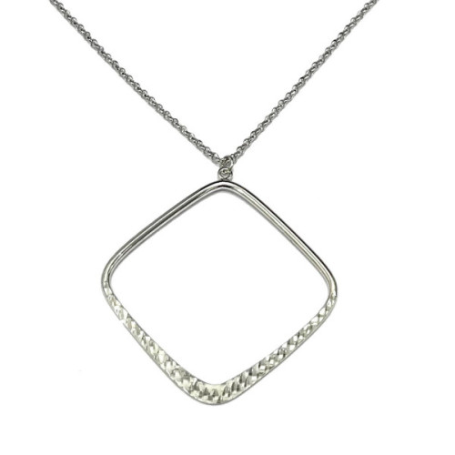 COLLAR PLATA RODIADA