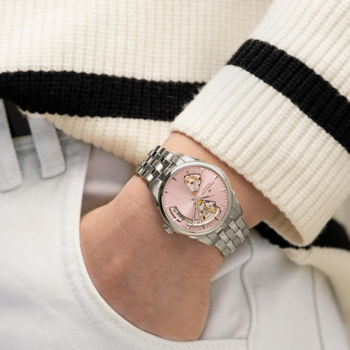 RELOJ JM OPEN HEART HAMILTON