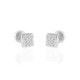 PENDIENTES BEBE ORO BLANCO Y CIRCONITAS