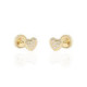 PENDIENTES BEBE ORO Y CIRCONITAS