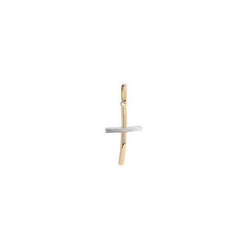 CRUZ DE ORO BICOLOR