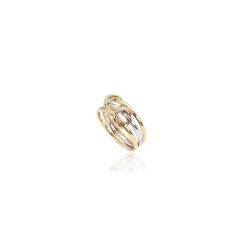 ANILLO ORO TRICOLOR