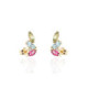 PENDIENTES ORO Y CIRCONITAS