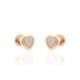 PENDIENTES BEBE ORO BICOLOR Y BTES 0.01