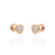 PENDIENTES BEBE ORO BICOLOR Y BTES 0.01