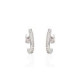 PENDIENTES ORO BLANCO Y CIRCONITAS