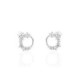 PENDIENTES ORO BLANCO Y CIRCONITAS