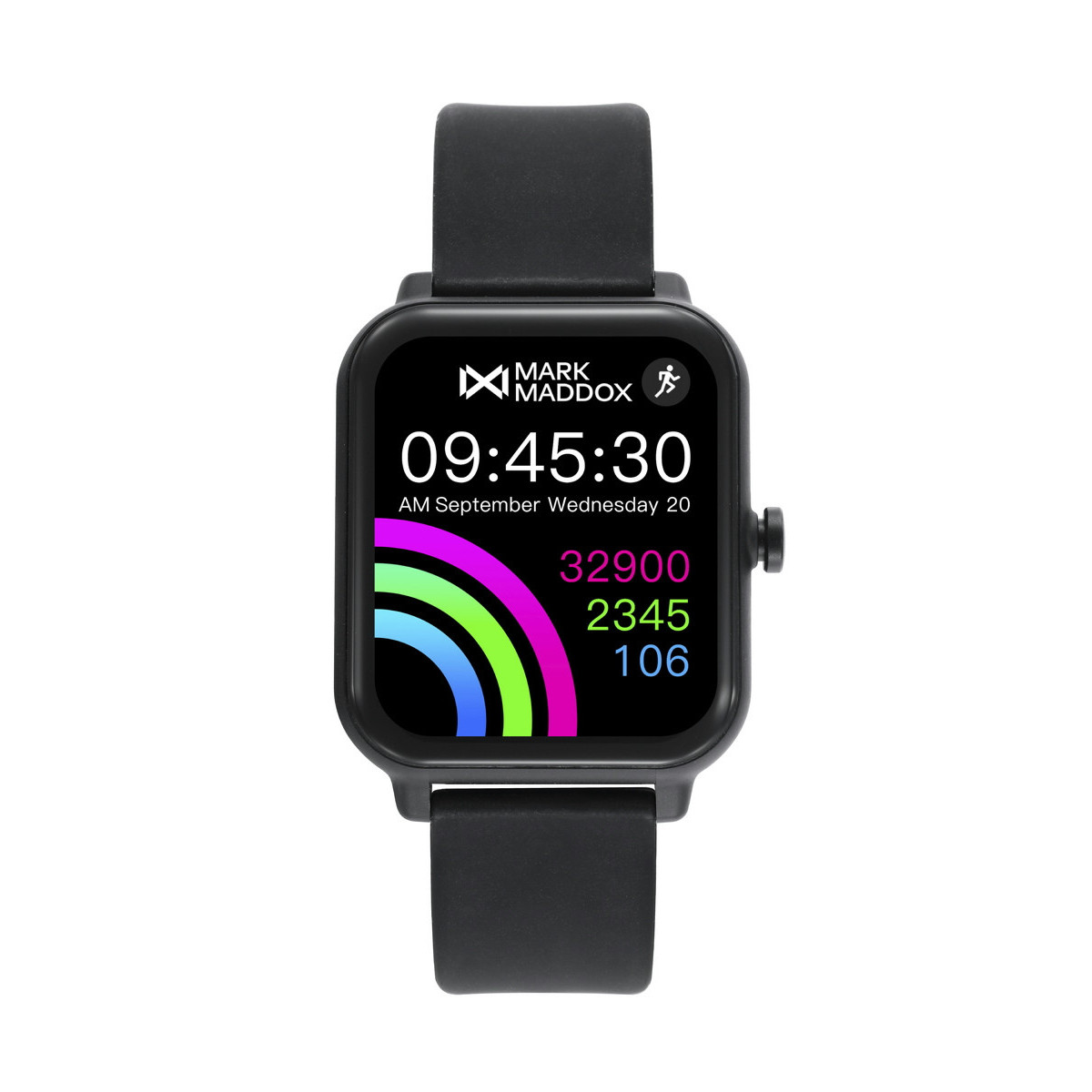 RELOJ SMART NEGRO MARK MADDOX