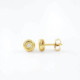 PTES CHATON ORO Y BRILLANTES 0.045 QT