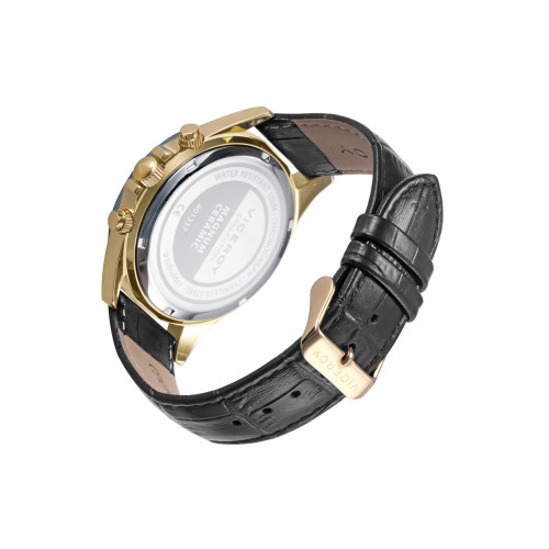 RELOJ CRONO ACERO IP DORADO VICEROY