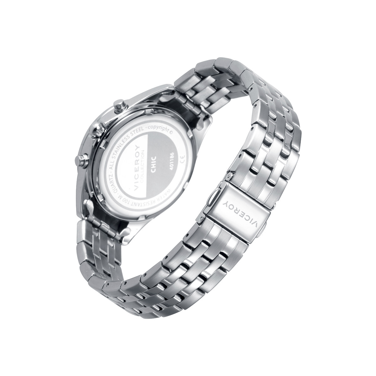 RELOJ MULRI ACERO VICEROY