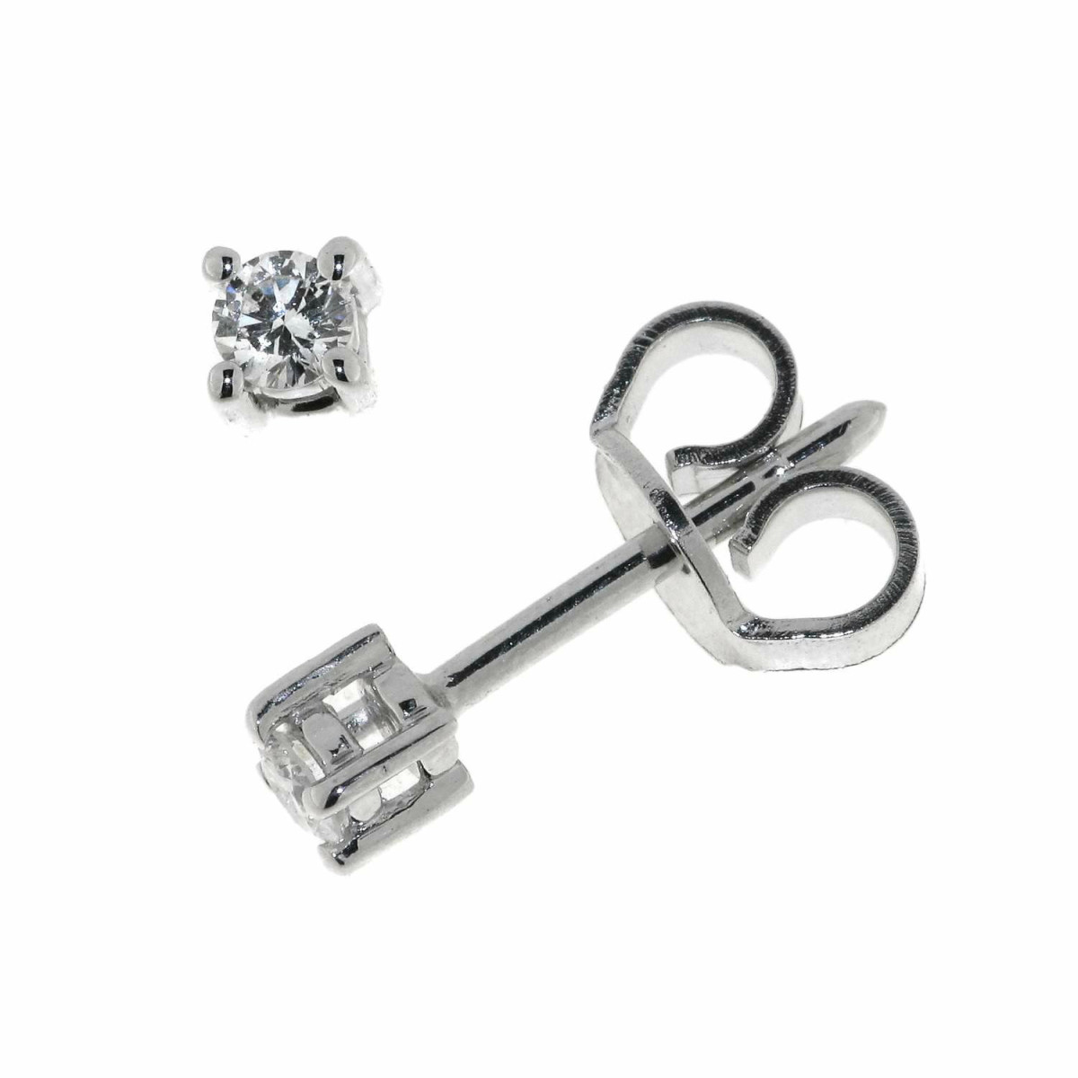 PENDIENTES O/BLANCO Y BRILLANTES 0.14 QT