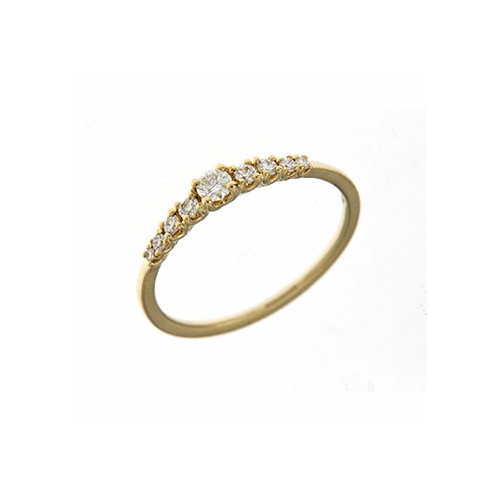 ANILLO ORO Y BRILLANTES 0.28 QT