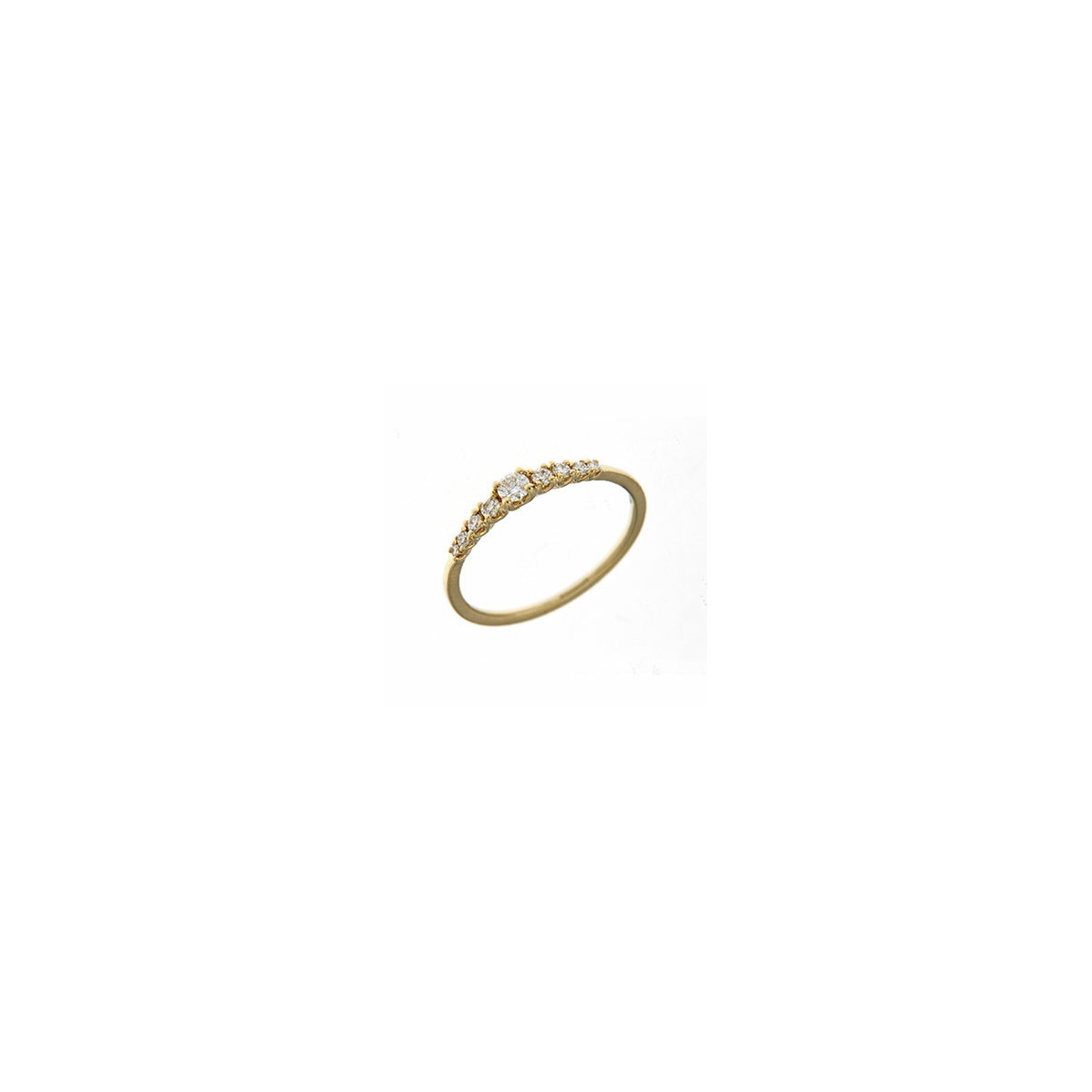 ANILLO ORO Y BRILLANTES 0.28 QT
