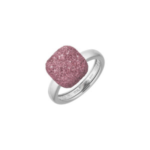 ANILLO PLATA Y POLVO ROSA JAIPUR