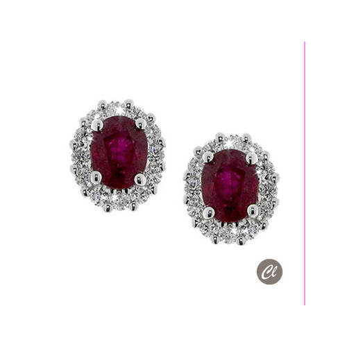 PENDIENTES O/B BTES 0.16 Y RUBI 0.45 QT