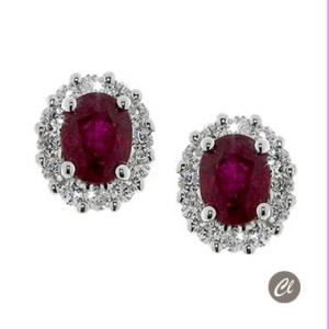 PENDIENTES O/B BTES 0.16 Y RUBI 0.45 QT