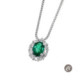 COLLAR O/B BTES 0.08 Y ESMERALDA 0.25 QT