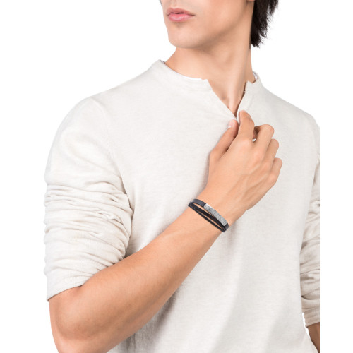 PULSERA ACERO TRIPLE PLACA NEUMATICO