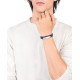 PULSERA ACERO DOBLE PIEL PLANA