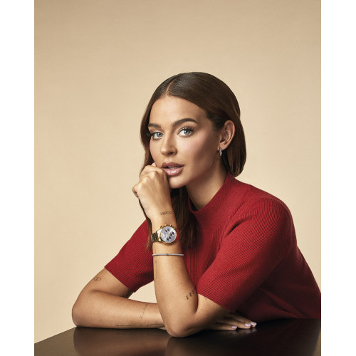 RELOJ ACERO IP DORADO VICEROY