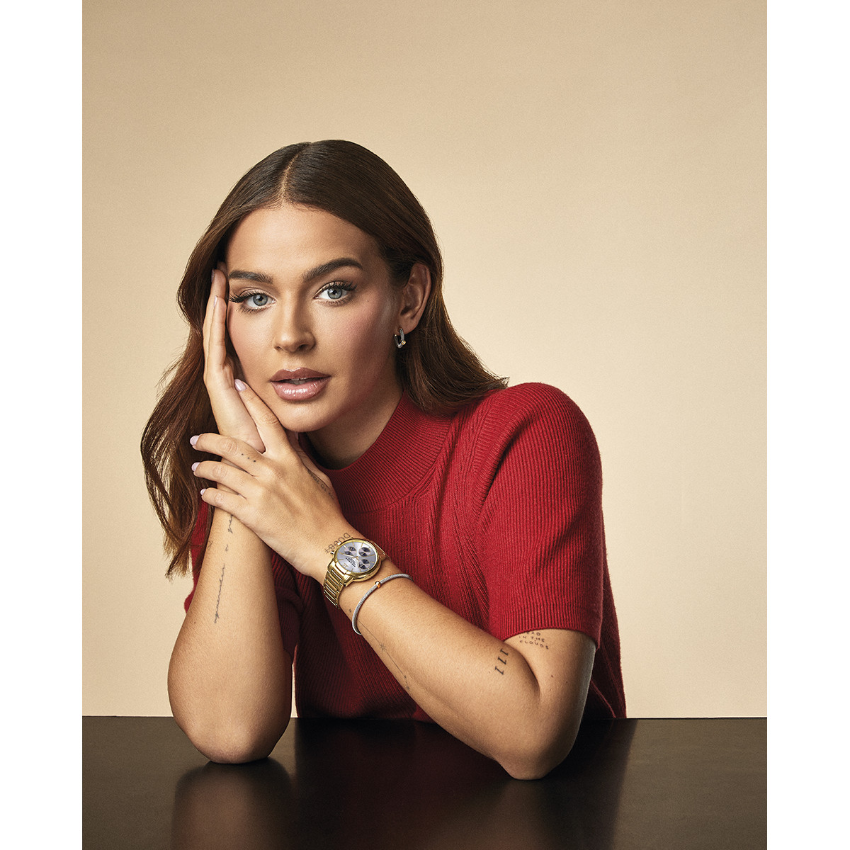 RELOJ ACERO IP DORADO VICEROY