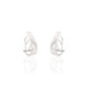 PENDIENTES ORO BLANCO Y CIRCONITAS