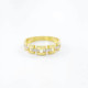 ANILLO ORO Y CIRCONITAS