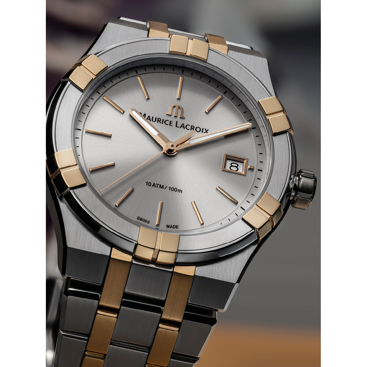 RELOJ AIKON BICOLOR MAURICE LACROIX - AI1108-PVP02-130-1