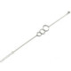 PULSERA DE PLATA TRIPLE ENTRELAZADO