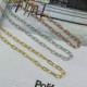 COLLAR PLATA ESLABONCITOS