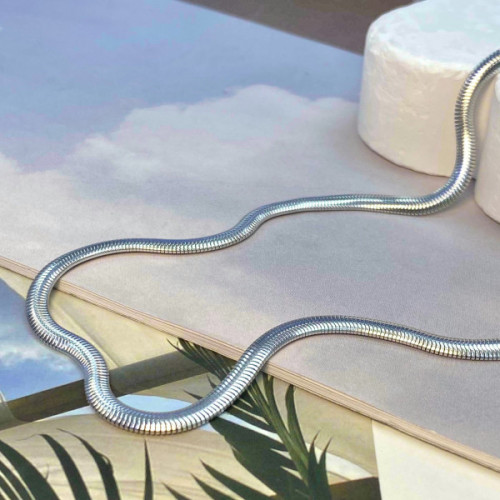 COLLAR PLATA PLANO