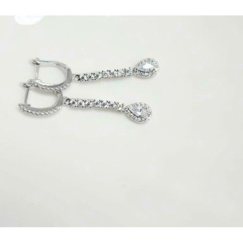 PENDIENTES PLATA Y CIRCONITAS