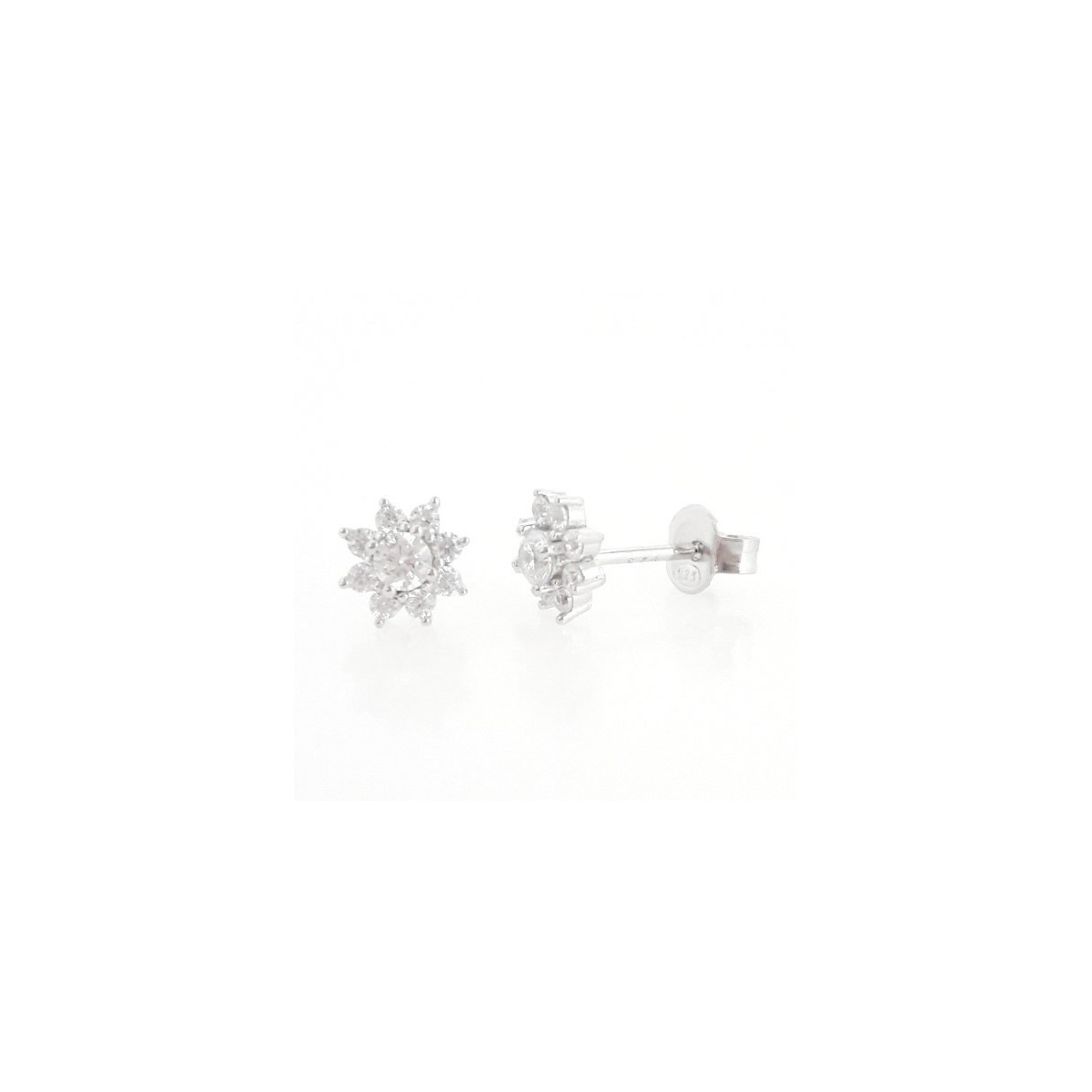 PENDIENTES PLATA Y CIRCONITAS