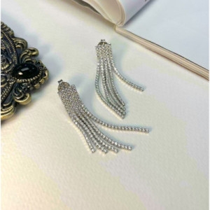PENDIENTES PLATA Y CIRCONITAS