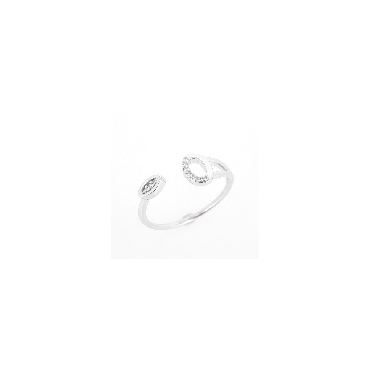 ANILLO PLATA Y CIRCONITAS