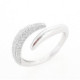 ANILLO PLATA Y CIRCONITAS