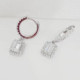 PENDIENTES PLATA Y CIRCONITAS