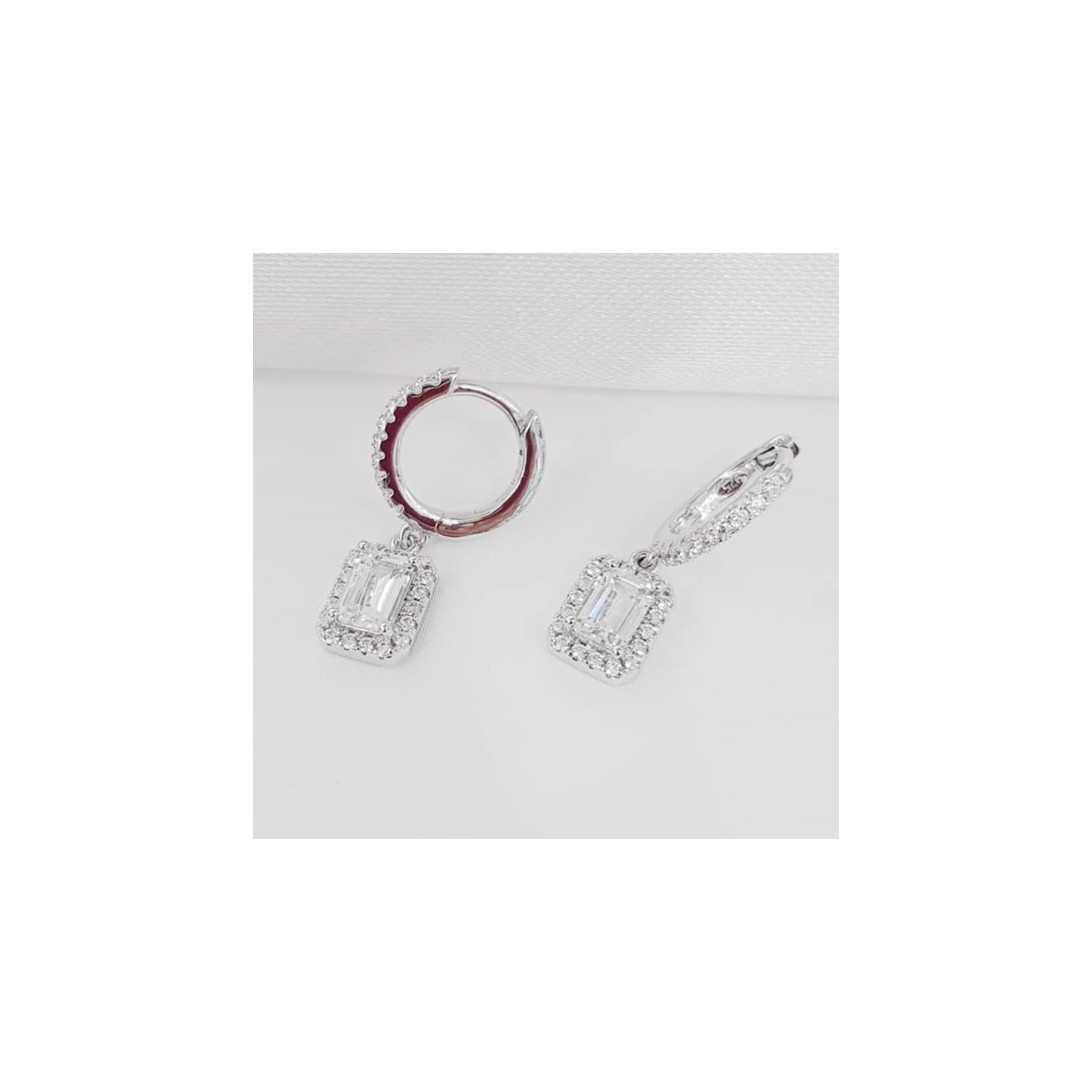 PENDIENTES PLATA Y CIRCONITAS