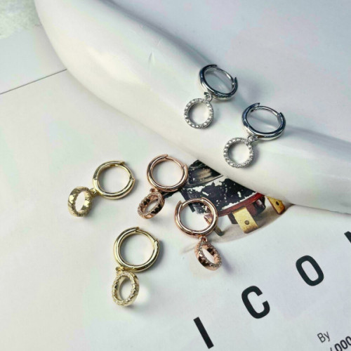 PENDIENTES PLATA Y CIRCONITAS