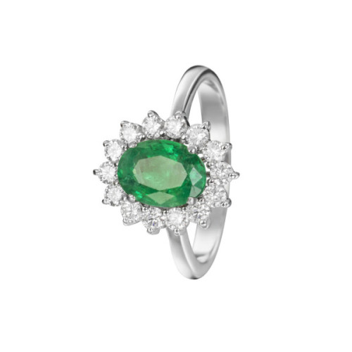 ANILLO O/B BTES 0.53 QT Y ESMER. 1.24 QT