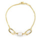 PULSERA ORO BICOLOR