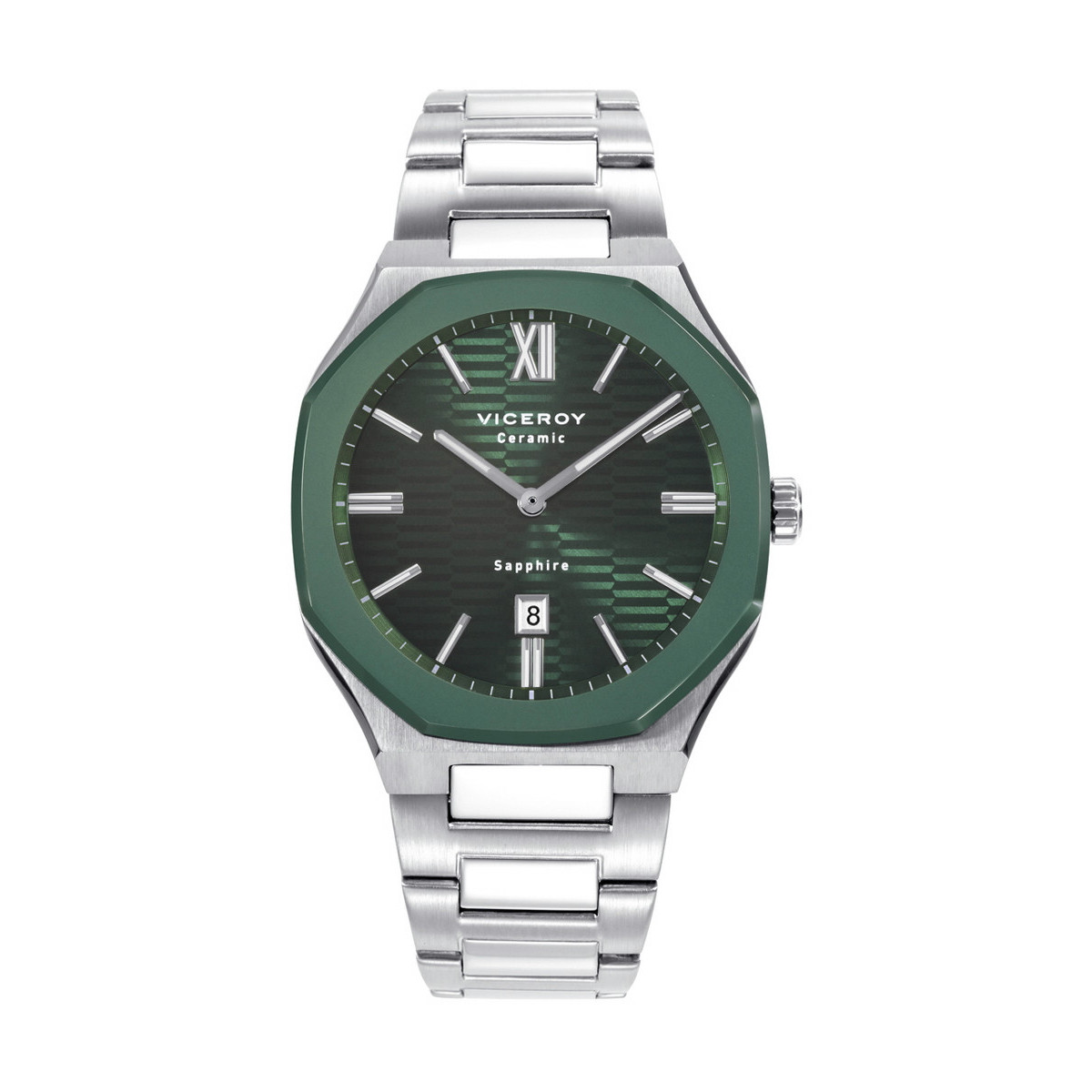 RELOJ ACERO Y CERAMICA VICEROY