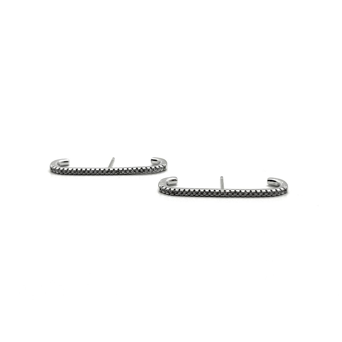PENDIENTES PLATA Y CIRCONITAS