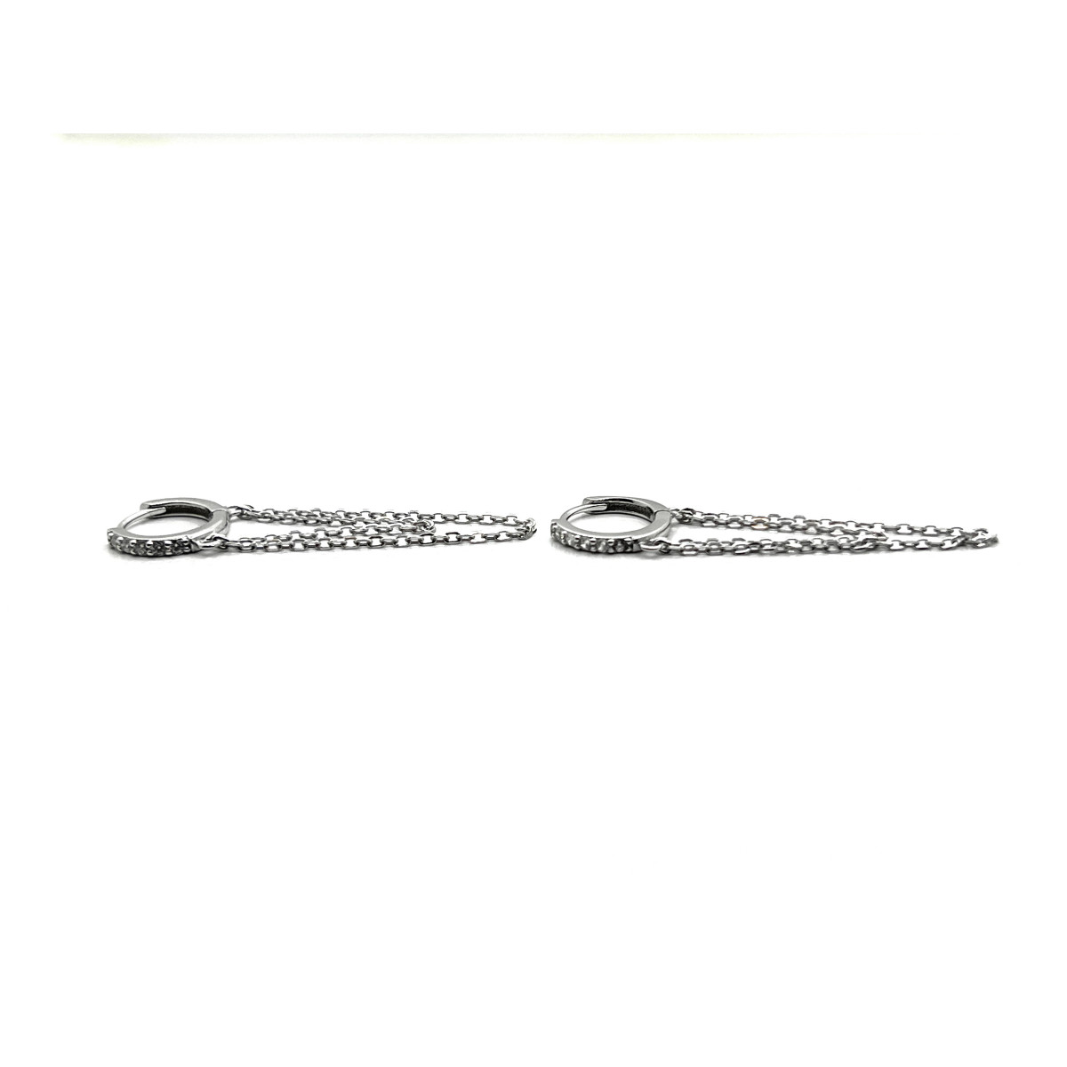 PENDIENTES PLATA Y CIRCONITAS
