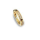 ANILLO PLATA BAÑADO EN ORO Y PIEDRAS