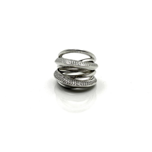 ANILLO PLATA Y CIRCONITAS
